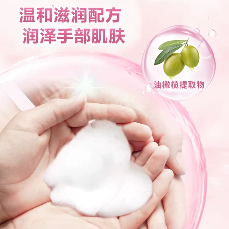 威露士旗下清可新抑菌洗手液樱花525ml*2保湿润泽温和滋润速起泡 - 缩略图2