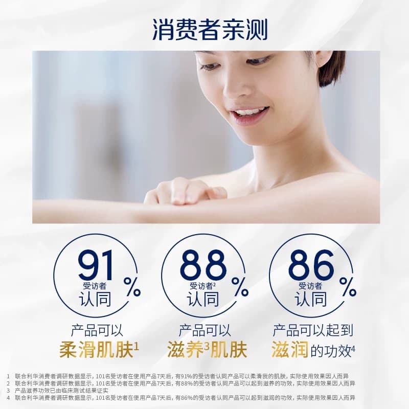 Dove/多芬丰盈宠肤乳木果香草沐浴露滋润保湿香味持久温和 - 缩略图3