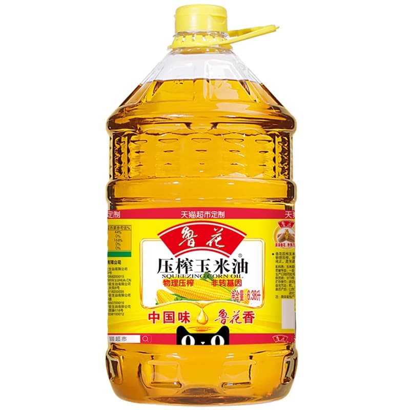 鲁花压榨玉米油6.38L物理压榨健康 食用油营养家用 - 缩略图2