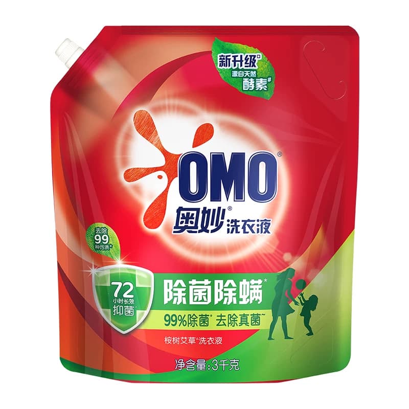 奥妙除菌除螨壶嘴袋装洗衣液3KG - 缩略图2