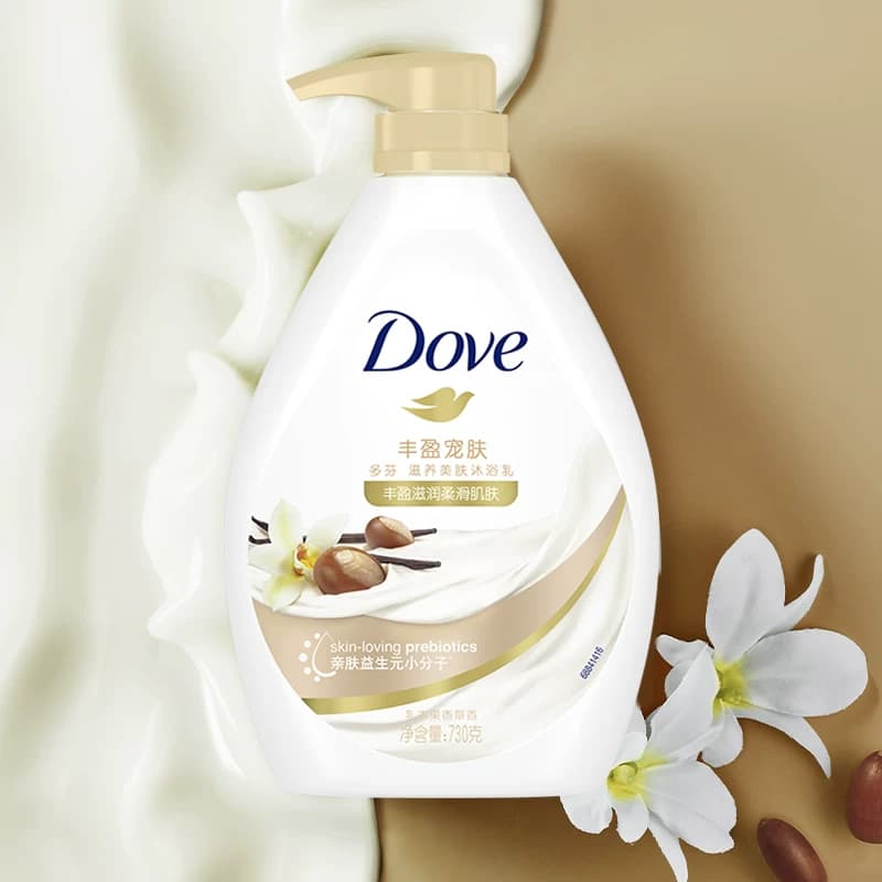 Dove/多芬丰盈宠肤乳木果香草沐浴露滋润保湿香味持久温和 - 缩略图4