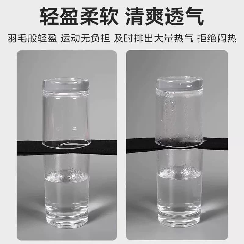 李宁运动发带男头带止汗头巾女吸汗跑步篮球健身防导汗束护额发箍 - 缩略图4
