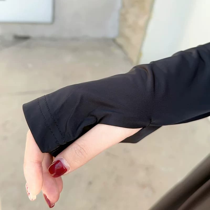 特大码防晒衣女加肥加大防紫外线长款全身防晒服冰丝透气200斤240 - 缩略图4