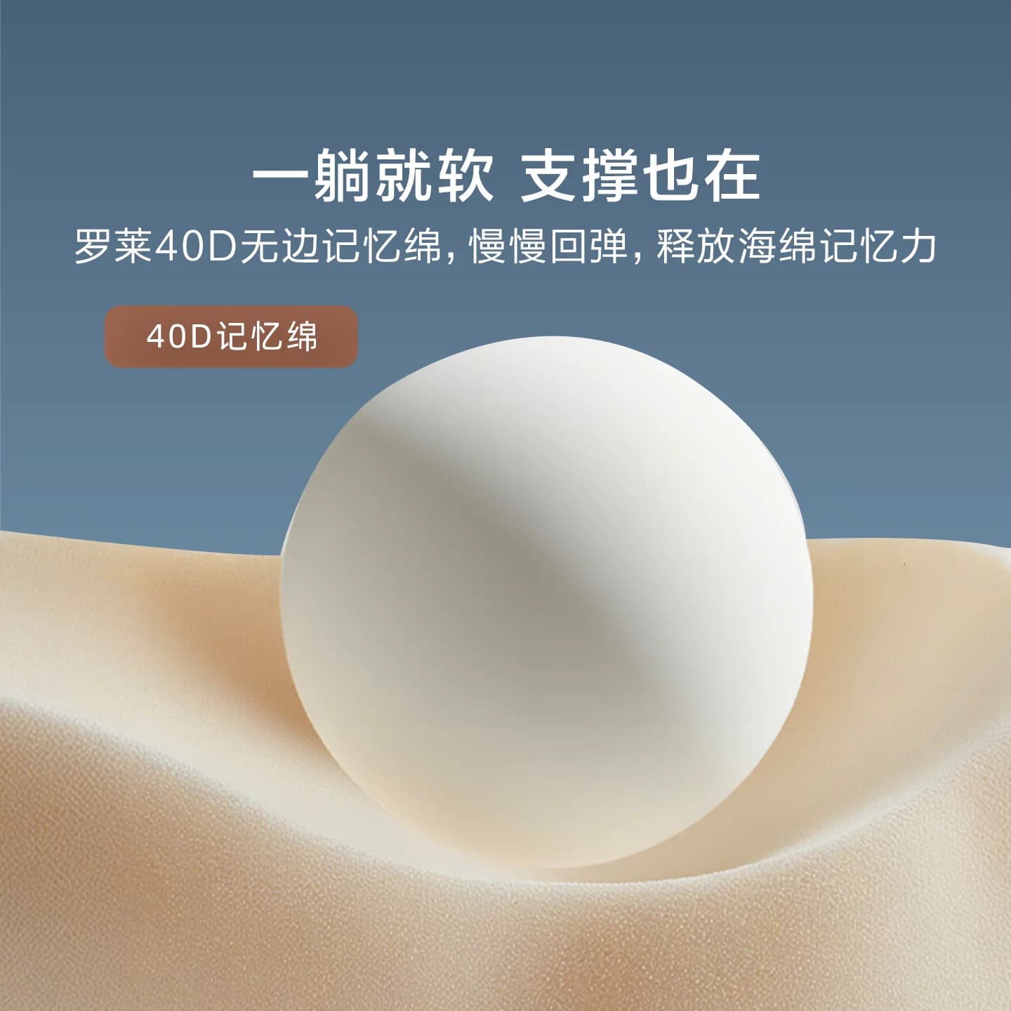 罗莱家纺A类记忆棉护颈枕pro慢回弹辅睡眠学生枕头宿舍成人枕芯 - 缩略图2