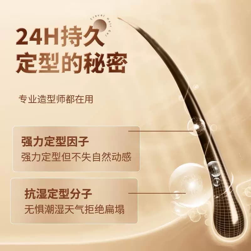 沙贝龙小瓶发胶过安检上飞机高铁强力定型喷雾男女士清香持久干胶 - 缩略图5