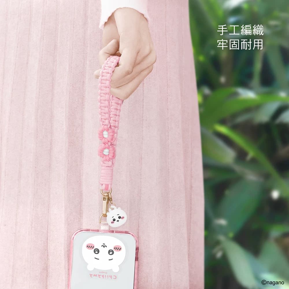 chiikawa吉伊卡哇手机挂绳公仔吊饰编织手腕款手机绳手机链挂件背夹防丢绳挂链女2026新款斜挎可背精致高级感 - 缩略图3