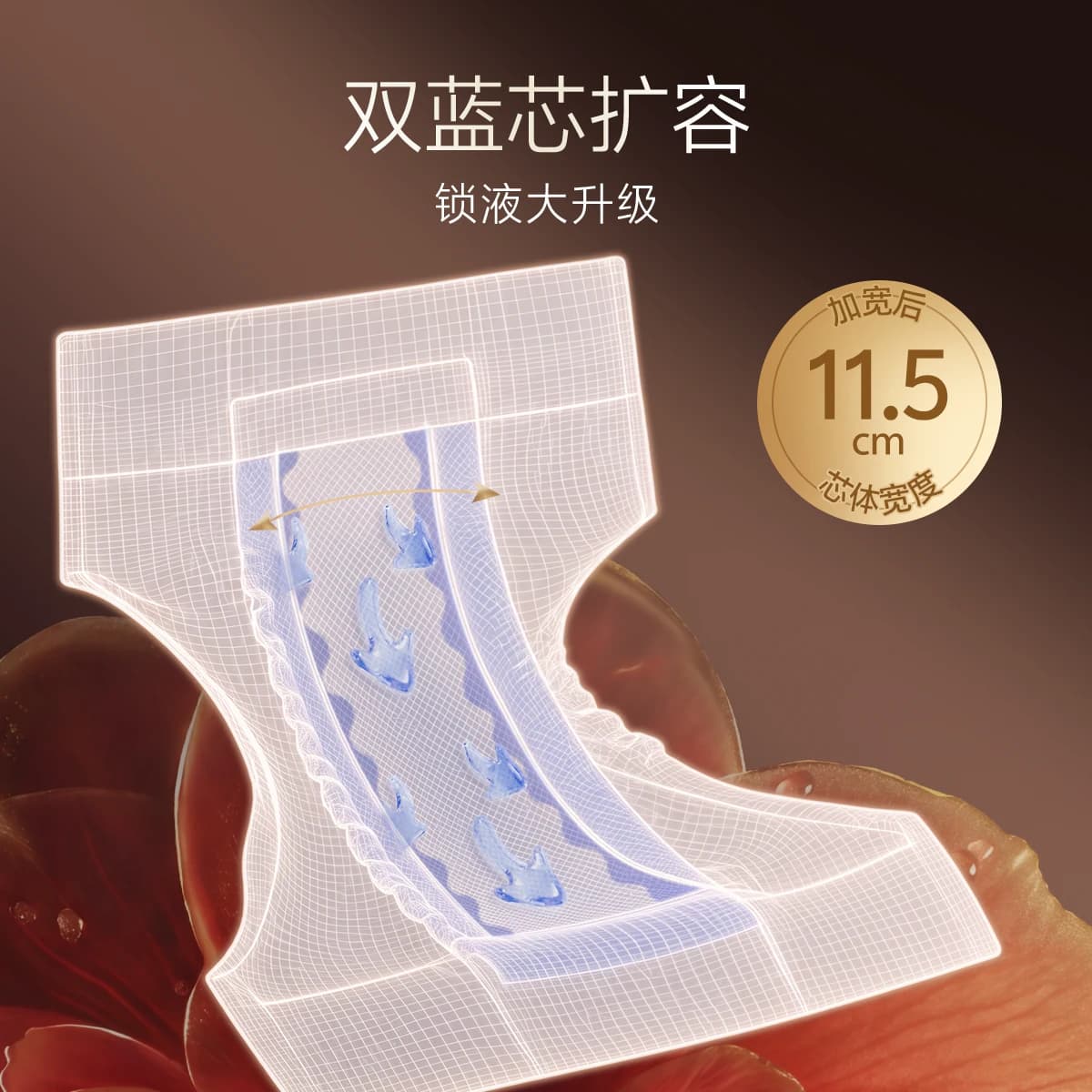 【U先入仓】黑金山茶纸尿裤S码3片 - 缩略图4