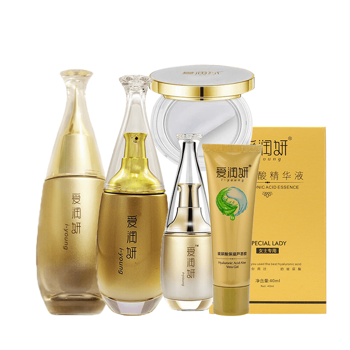 爱润妍官方正品化妆品专柜水乳霜精五件套专柜护肤玻尿酸补水套装 - 缩略图5