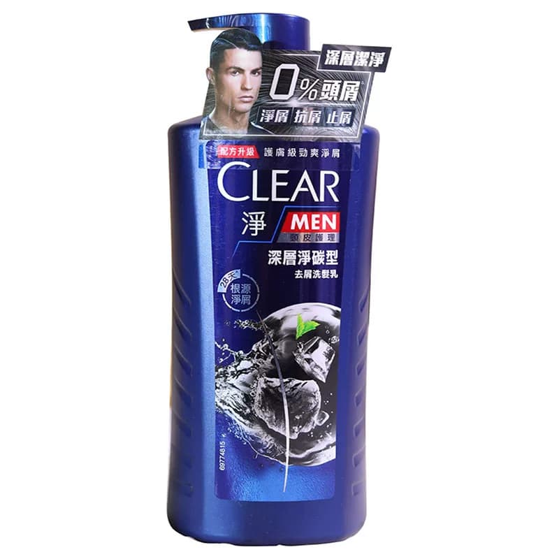 香港版清扬洗发水露乳净去屑薄荷止痒多效水护深层活炭750ML进口 - 缩略图5
