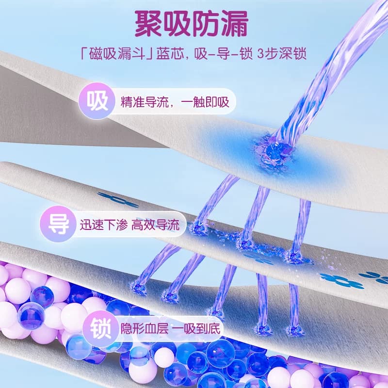 Free飞超薄透气卫生巾日夜用护垫棉柔组合装姨妈巾 - 缩略图4