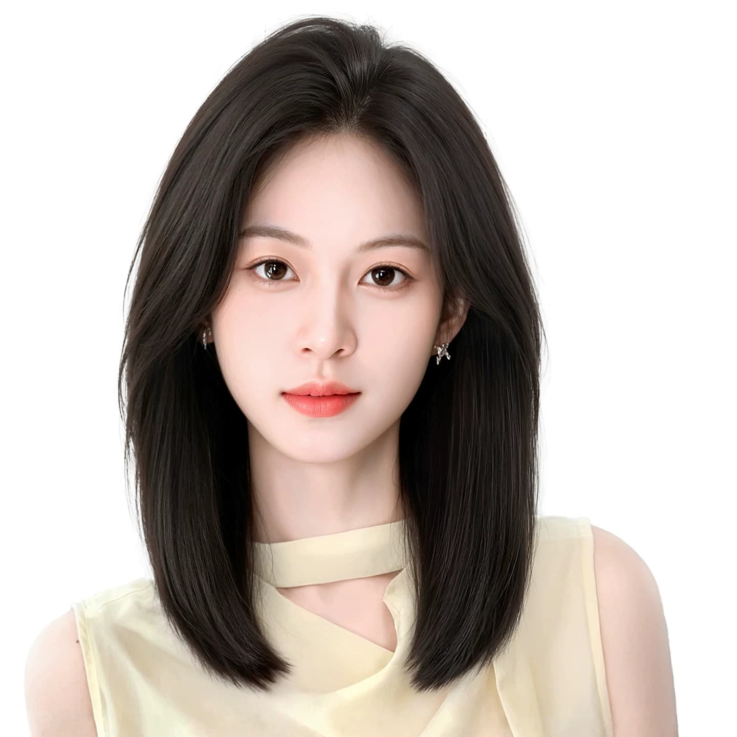 假发女片头顶补发增发量遮白发自然蓬松颅顶前额无痕全真发假发片