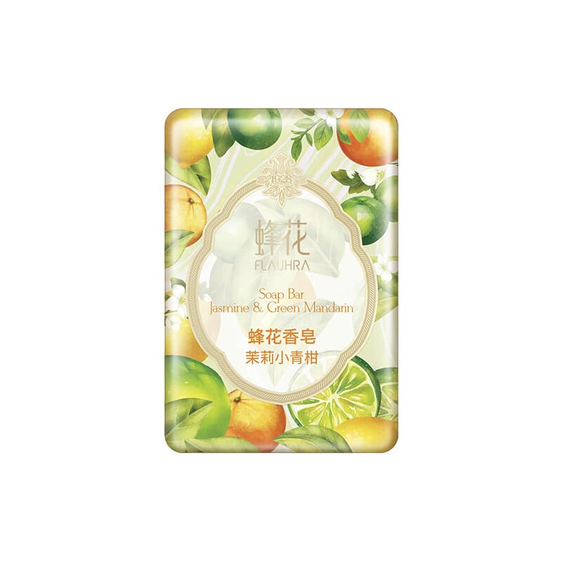 蜂花檀香皂125克木质香氛春茶沐浴皂洁面手工皂清洁皂经典国货 茉莉小青柑