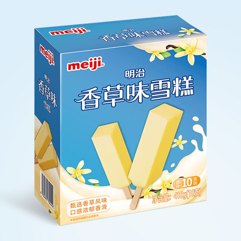 明治香草味雪糕 41g*10支 彩盒装