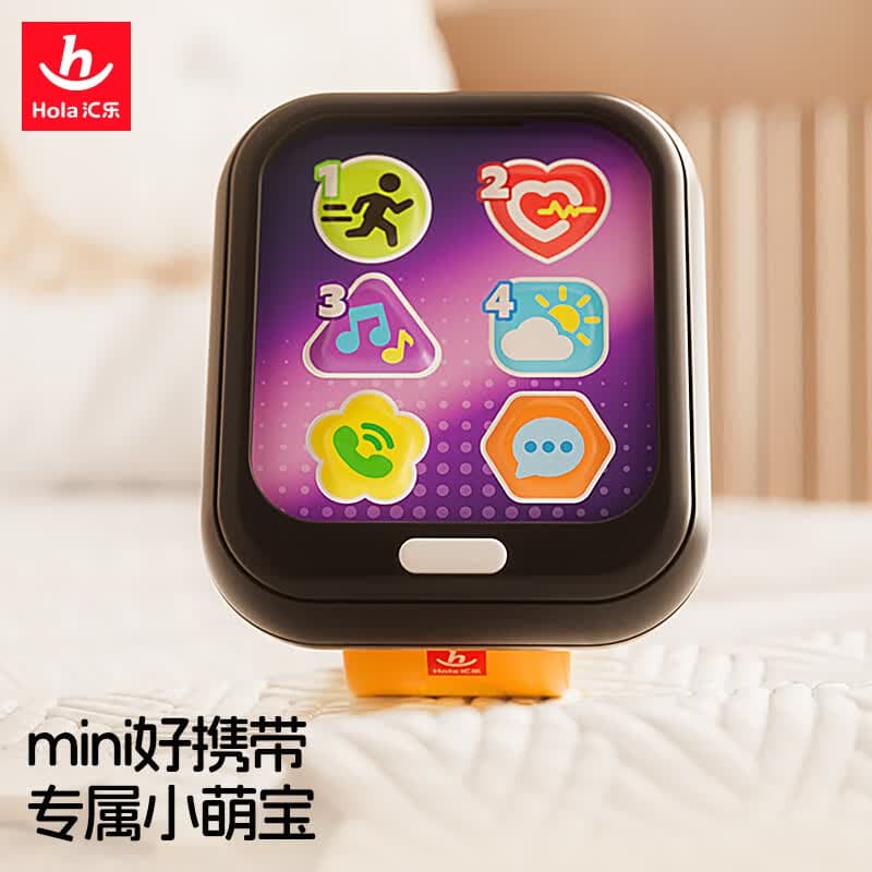 汇乐玩具（HUILE TOYS）早教运动手表玩具儿童仿真电话婴幼儿宝宝音乐手机生日周岁礼物