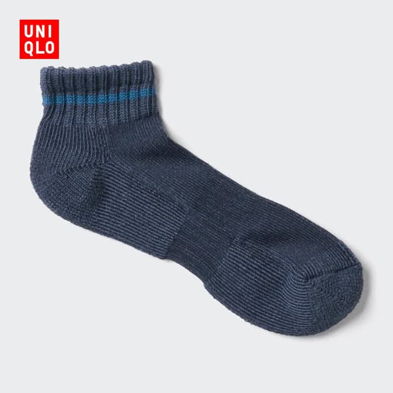 优衣库短袜男装/袜子26春夏新款482622 67 海蓝色 M /L/27～29 cm