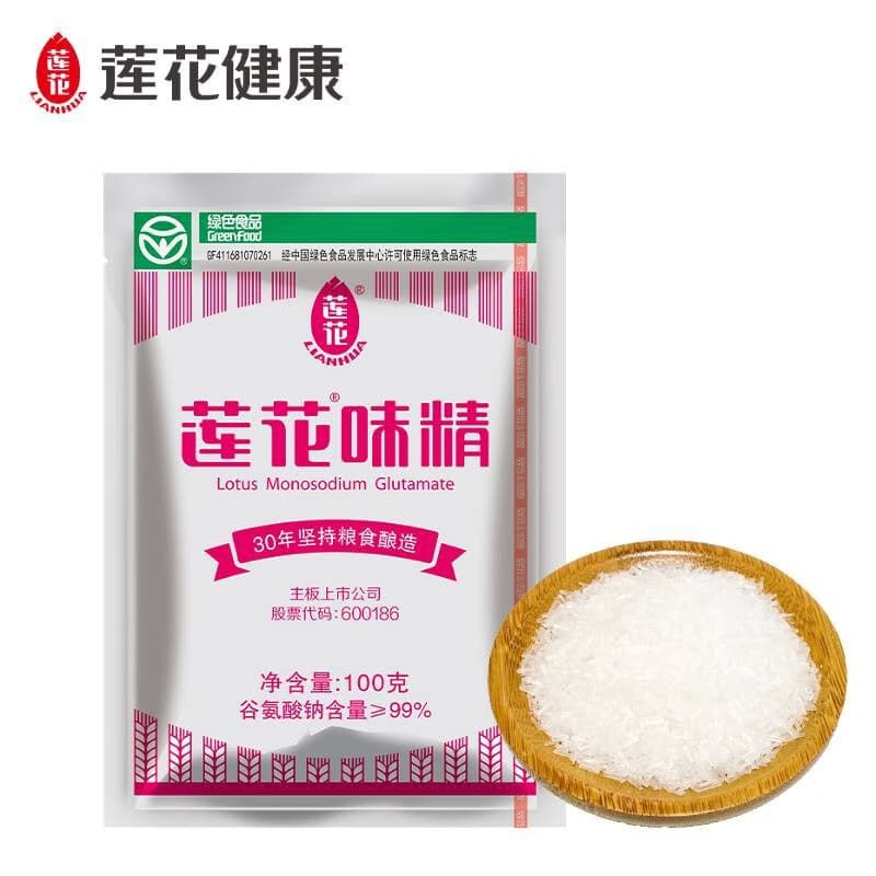 莲花（LIANHUA）小包装味精莲花味精100克家用调味品 100克*1袋