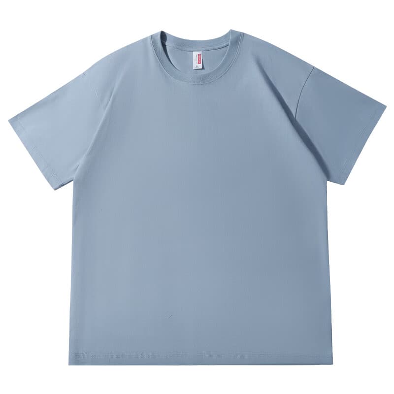 凡客诚品vancl 短袖T恤全棉圆领夏装男女同款 雾霾蓝 2XL （建议150-180斤）