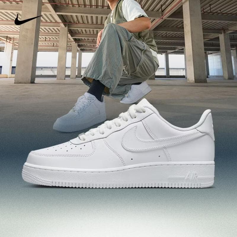 耐克（NIKE）男子AIR FORCE 1  07休闲鞋 CW2288-111 42