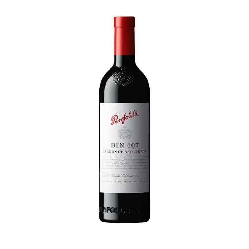 奔富（Penfolds）Bin407赤霞珠干红葡萄酒  750ml*1瓶  年份随机中秋礼品