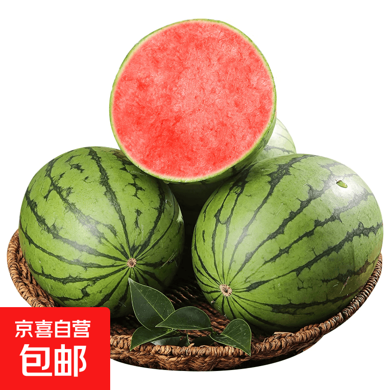 手剥皮小西瓜2K小糖丸西瓜新鲜水果薄皮西瓜脆甜手撕红肉甜瓜整箱 小糖丸2-3斤(1-2粒)