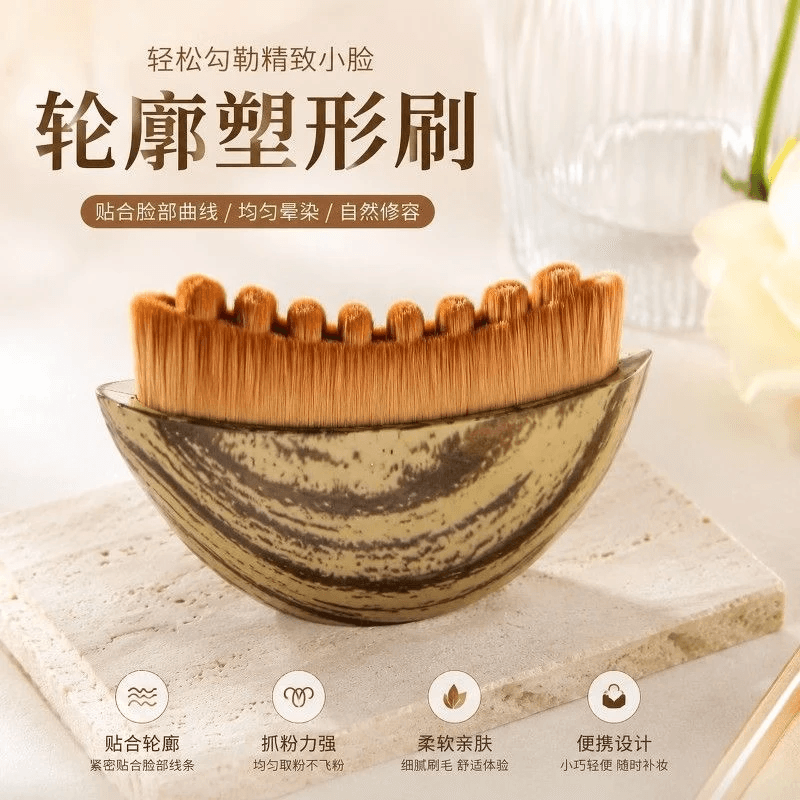 【全新升级】多功能淋巴轮廓面按摩刷紧致v脸刷毛孔深层洁面A168 【98%用户选择】小号轮廓刷*2个（洗脸+按摩）