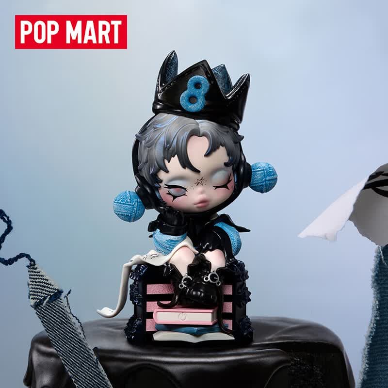 POP MART泡泡玛特 SKULLPANDA第八章手办潮玩玩具桌面摆件礼物 SKULLPANDA第八章手办