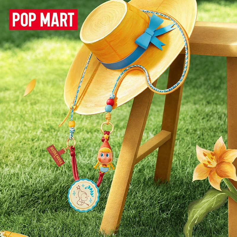 POP MART泡泡玛特【预售】星星人农场系列-长挂绳盲盒潮玩周边礼物 整盒6个