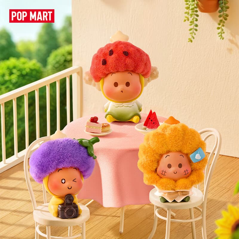 POP MART泡泡玛特预售泡泡萌粒 星星人好好生活系列公仔盲盒潮玩摆件礼物 整盒12个