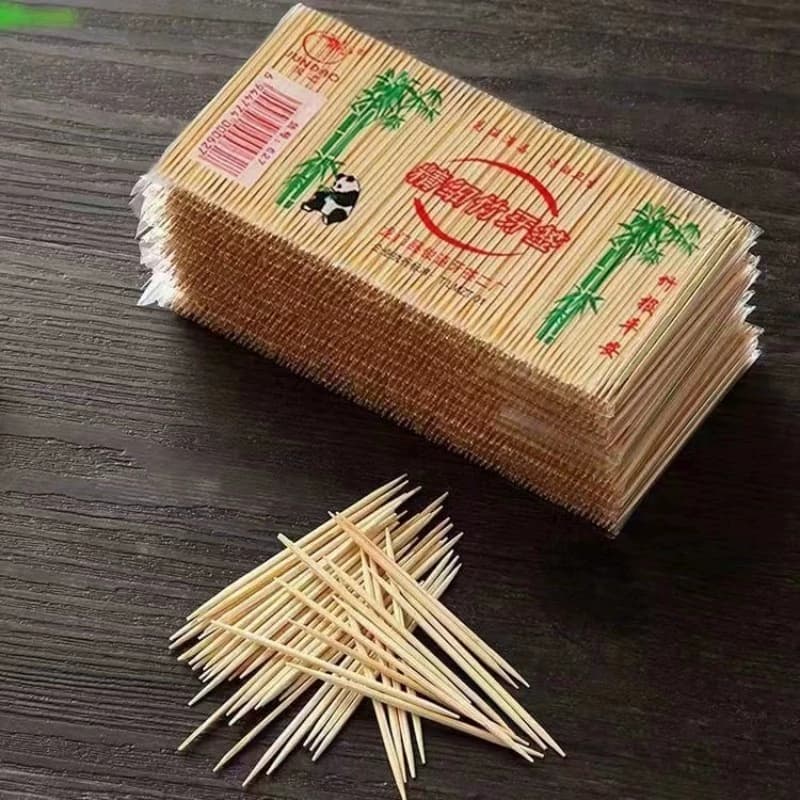 约【600支】一次性竹制牙签 - 商品图1