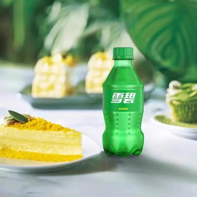 可口可乐雪碧300ml*1瓶柠檬味汽水碳酸饮料小瓶装经典迷你瓶便携 - 商品图1