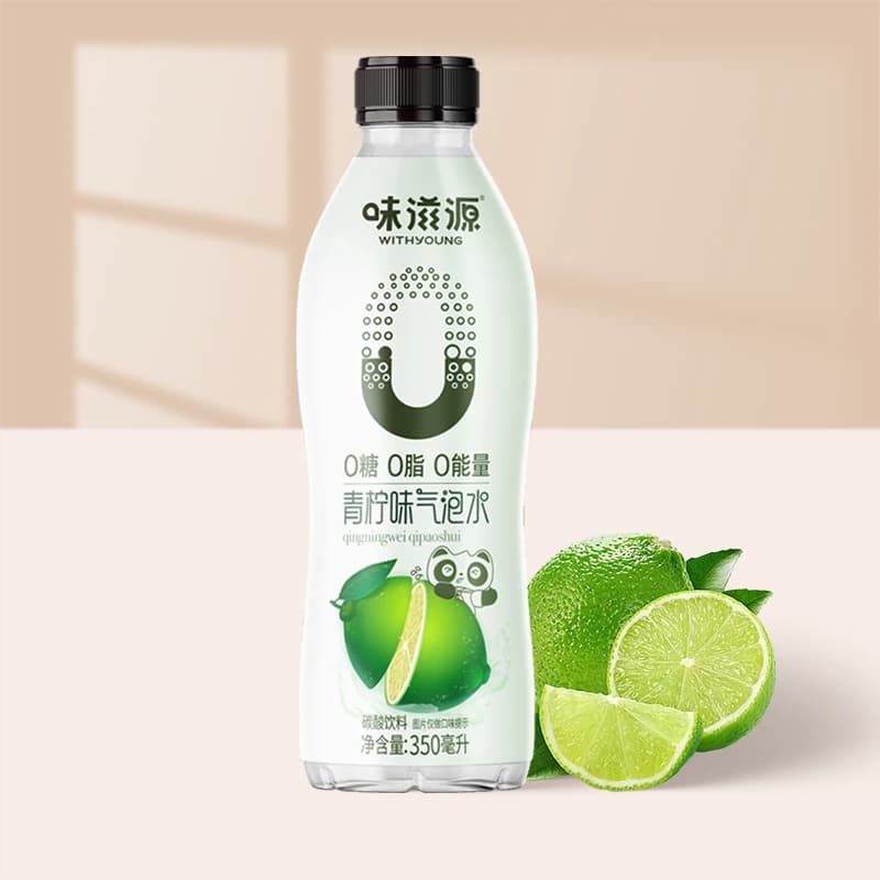 青柠味气泡水350ml*1瓶 - 商品图1