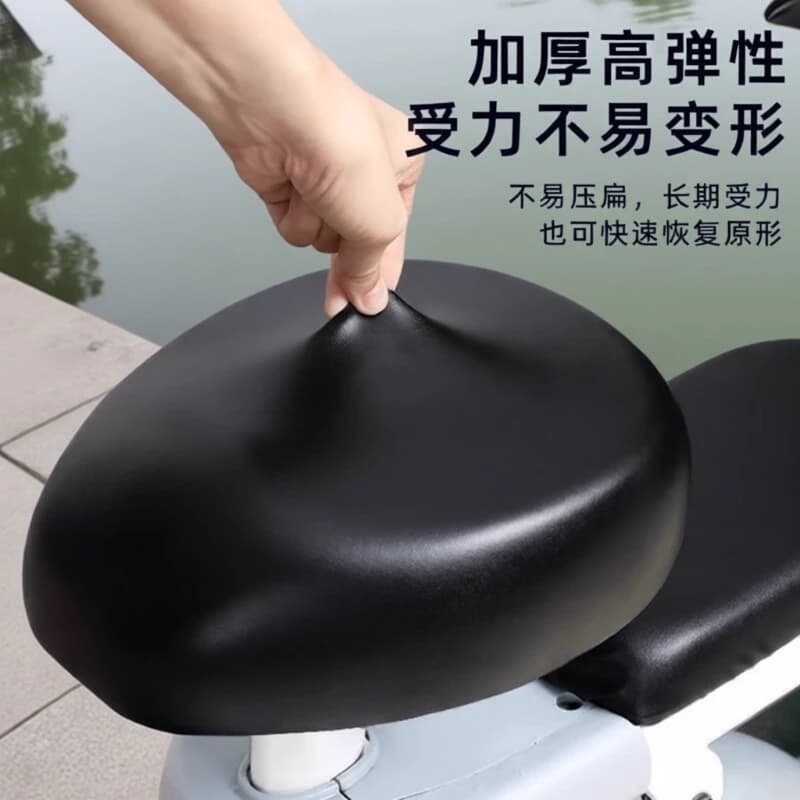 电动车座套坐垫套电瓶车防水防晒四季通用电车座垫套座位套通用 - 商品图1