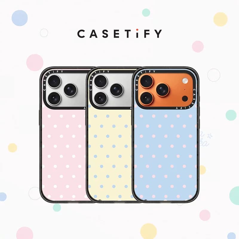 【新款上市】CASETiFY 经典/汽水波点 海盐荔枝/芝芝柠柠/莓果气泡 适用于苹果iPhone17ProMax/17Pro手机壳 - 商品图1