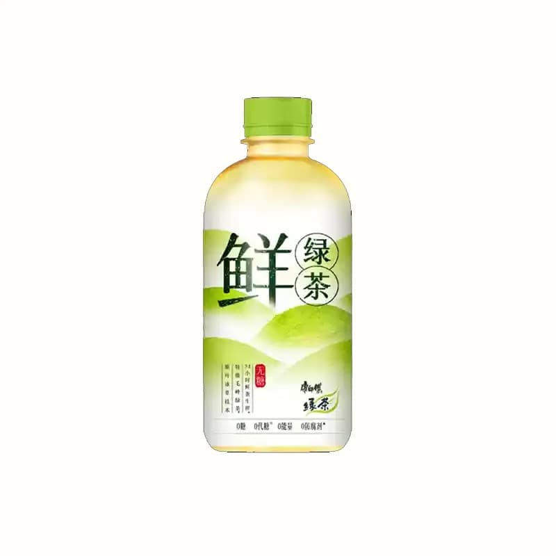 康师傅鲜绿茶350ml*1瓶 - 商品图1