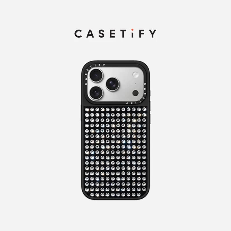 CASETiFY 水钻手机壳 适用于苹果iPhone17ProMax/17Pro闪亮手机壳 - 商品图1
