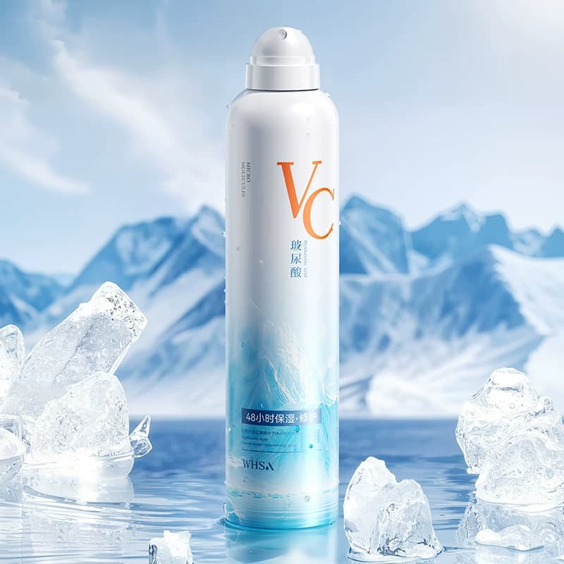 五重VC玻尿酸微分子冰川补水喷雾长效保湿修护泛红舒缓温和肌肤 - 商品图1