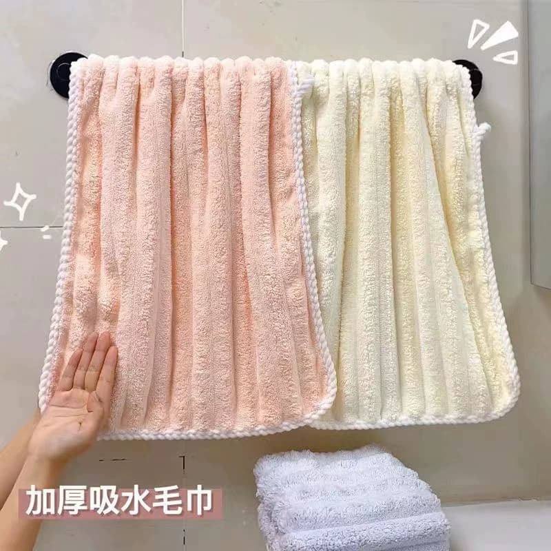 擦手毛巾珊瑚绒毛巾吸水不掉毛速干 - 商品图1