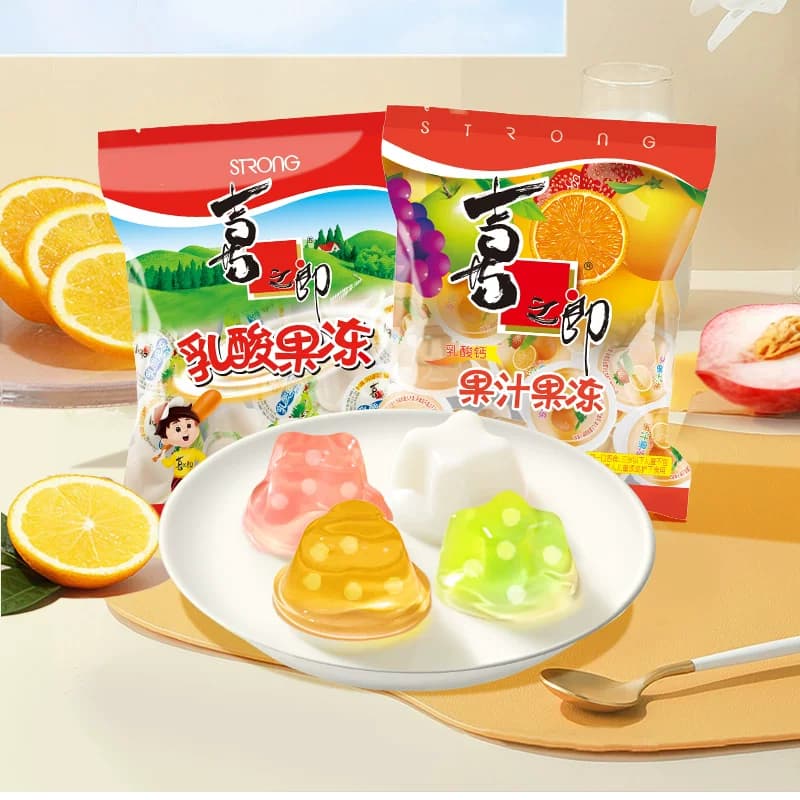 喜之郎150g果汁果冻乳酸味袋装批发儿童休闲零食小吃喜糖伴手礼 - 商品图1