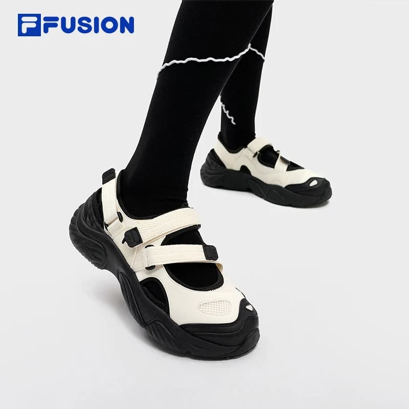 FILA FUSION斐乐玛丽珍海螺鞋运动凉鞋夏季透气魔术贴休闲女鞋子 - 商品图1