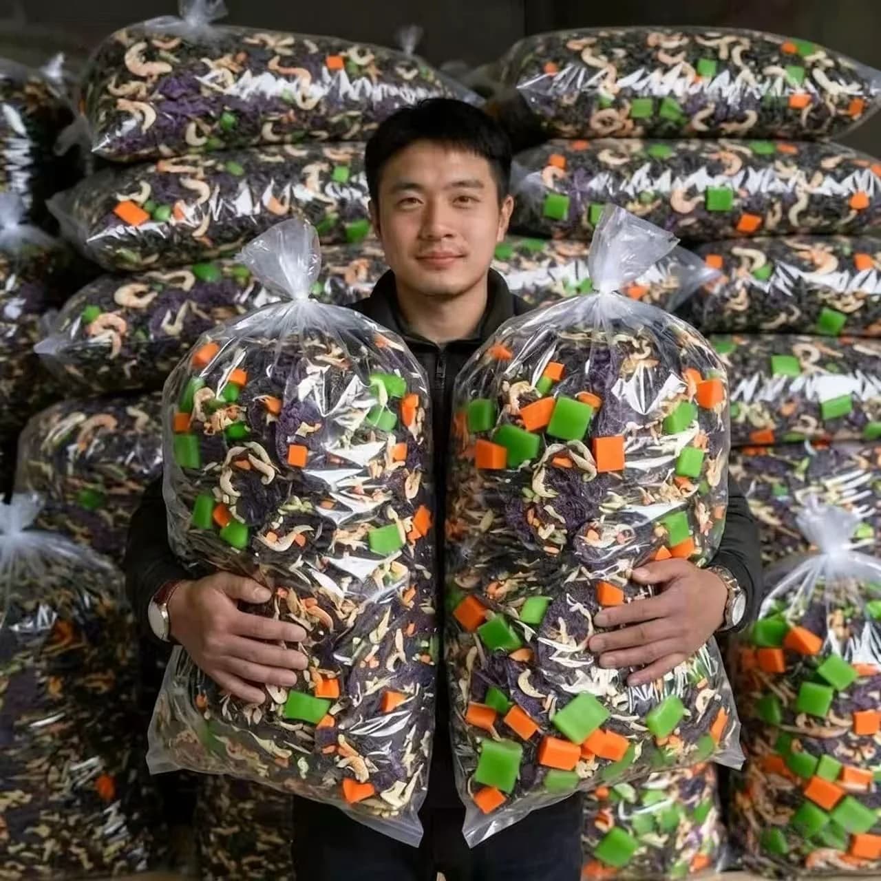紫菜虾皮汤正宗原料速食汤家用代餐煮汤即食无添加免洗罐装味鲜美 - 商品图1