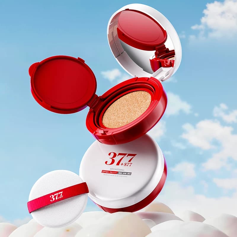 美白隔离防晒气垫霜SPF50+PA++++质地轻盈不闷肤 - 商品图1