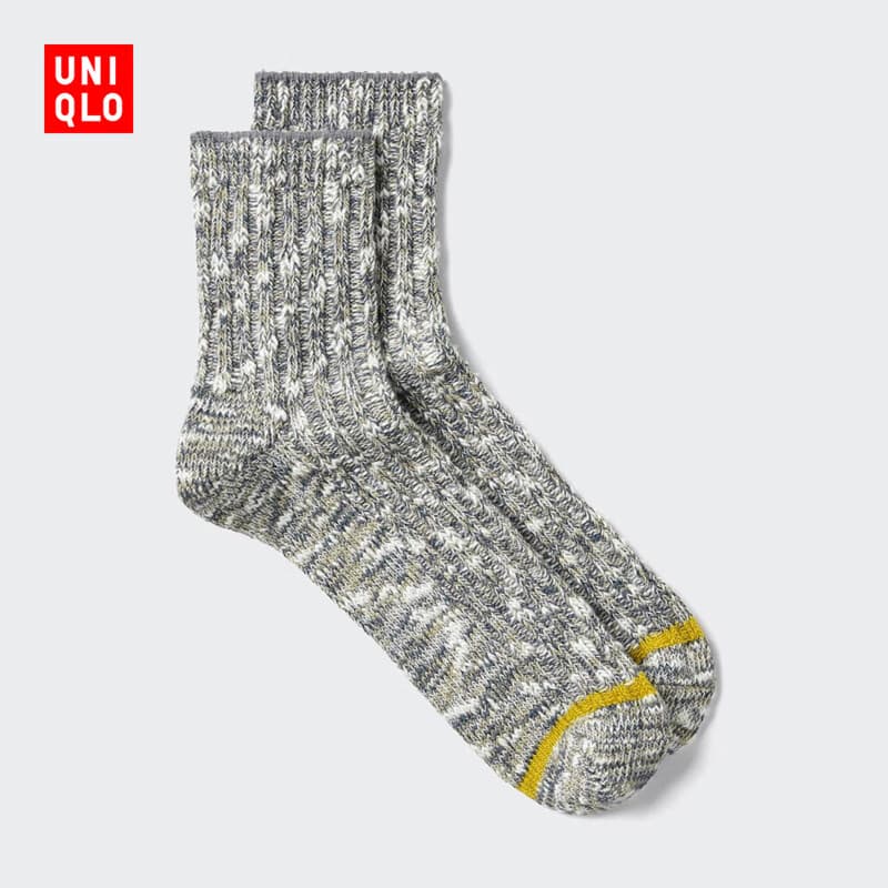优衣库袜子男装482633 06 铅灰色 S /M/25~27 cm - 商品图1