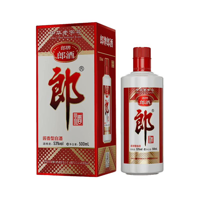 郎酒郎牌郎酒 (中华老字号) 酱香型白酒 53度500mL 单瓶装 - 商品图1