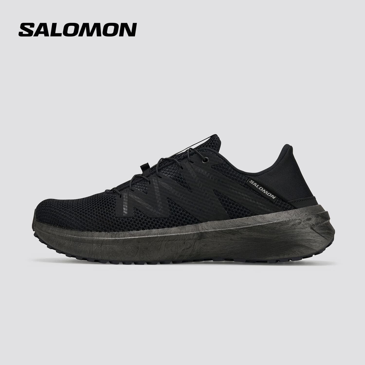 萨洛蒙(Salomon)男款 户外运动舒缓减震透气清爽休闲运动鞋 X COMF SUMMER 黑色 491564 42.5 (UK8.5丨 42 2/ 3) - 商品图1