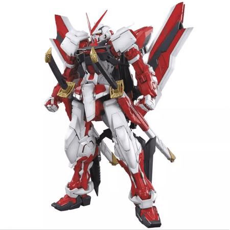 万代(BANDAI)MG 129 红异端 改 Astray Red红迷茫高达拼装模型 - 商品图1