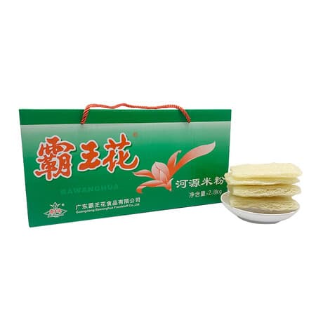 霸王花(Bawanghua)米粉 粉丝炒米粉蒸粉淮山杂粮 广东河源特产 老品牌新鲜日期 霸王花原味米粉5.6斤箱礼盒装 - 商品图1