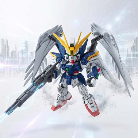 万代(BANDAI)SDEX飞翼高达零式(EW)高达拼装模型正版 - 商品图1