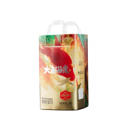 碧芭宝贝大鱼海棠Pro系列婴儿训练裤夏季薄柔软拉拉裤 【mini装】拉拉裤4XL码15片 - 商品图1